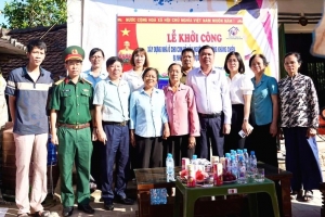 Thanh Hóa: Khởi công xây dựng nhà ở cho con đẻ của người hoạt động kháng chiến bị nhiễm chất độc hóa học