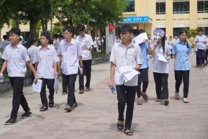 Quảng Trị: Hơn 25.000 thí sinh hoàn thành môn Toán kỳ thi tuyển sinh lớp 10