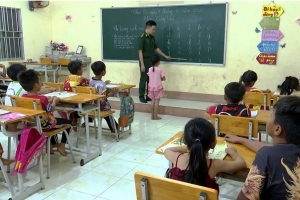Đồn Biên phòng Tuyên Bình tổng kết “Lớp học tình thương”, năm học 2025 – 2026
