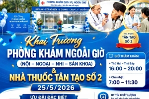 Bệnh viện Đại học Y Tân Tạo khai trương Phòng khám Ngoài giờ và Nhà thuốc số 2