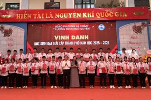 Trường THCS Ngô Quyền - Tiếp tục khẳng định vai trò tiên phong trong đổi mới và sáng tạo