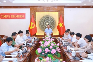 Thanh Hóa: Phiên họp thứ nhất Ban Chỉ đạo cấp tỉnh về sơ kết thực hiện mô hình chính quyền địa phương 2 cấp