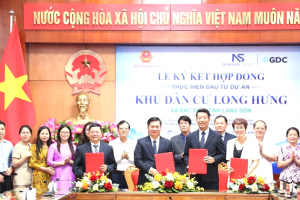 Lạng Sơn ký kết đầu tư Dự án Khu dân cư Long Hưng tại xã Bắc Sơn