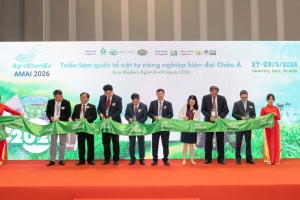 Khai mạc Triển lãm quốc tế vật tư nông nghiệp hiện đại – AMAI Vietnam 2026