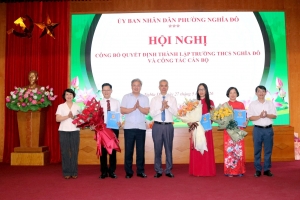 Nghĩa Đô có thêm trường THCS chất lượng cao