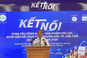 Cần Thơ: Kết nối cung cầu công nghệ -Sản phẩm chủ lực, OCOP gắn với truy xuất nguồn gốc