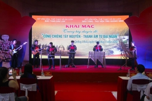 Triển lãm "Cồng chiêng Tây Nguyên - Thanh âm từ đại ngàn"