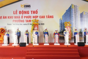 Đồng Nai: Khởi công khu phức hợp gần 4.500 tỷ đồng