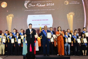 Agribank được vinh danh 2 giải thưởng Sao Khuê 2026 với hai giải pháp công nghệ số tiêu biểu