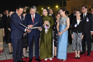 Tổng Bí thư, Chủ tịch nước Tô Lâm và Phu nhân kết thúc tốt đẹp chuyến thăm chính thức Vương quốc Thái Lan