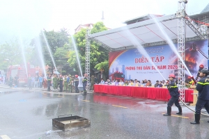 Phường Phù Liễn diễn tập phương án phòng thủ dân sự năm 2026