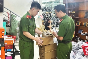 Ninh Bình: Phát hiện nhiều cơ sở kinh doanh giày dép giả mạo nhãn hiệu tại phường Hoa Lư