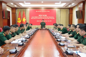Đoàn tuyển thủ Bộ CHQS tỉnh Quảng Ninh sẵn sàng tham gia Hội thao Xạ thủ bắn tỉa Quân khu 3