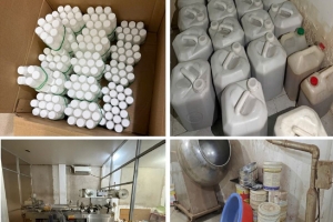 TP.HCM: Khởi tố 2 đối tượng cầm đầu đường dây sản xuất, buôn bán thuốc Đông dược cấm quy mô hàng chục tỷ đồng