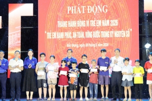 Bắc Ninh: Khai mạc hoạt động hè và Tháng hành động vì trẻ em 2026