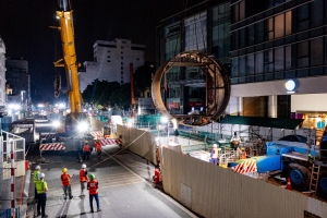 Hà Nội: Robot đào hầm metro hoàn thành sứ mệnh, chính thức rời lòng đất