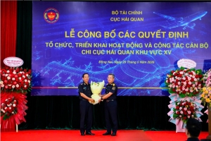 Kiện toàn bộ máy nhân sự tại Chi cục Hải quan khu vực XV