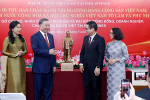 Cộng đồng người Việt tại Philippines tiếp tục đóng góp thiết thực cho quê hương