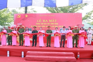 Lâm Đồng ra mắt Trung tâm Giáo dục cộng đồng về phòng cháy, cứu nạn cứu hộ đầu tiên trên địa bàn