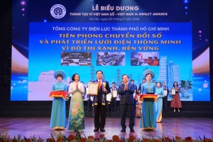EVNHCMC được vinh danh tại Vietnam I4 Impact Awards 2026