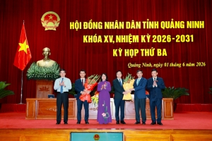 Ông Nguyễn Hồng Dương được bầu giữ chức Phó Chủ tịch HĐND tỉnh Quảng Ninh