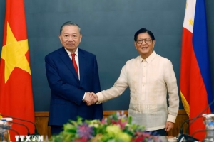 Tổng Bí thư, Chủ tịch nước Tô Lâm hội đàm với Tổng thống Philippines Ferdinand Romualdez Marcos Jr