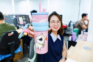 Celano bắt tay YEPO: Mua kem ngon, rinh ly giữ nhiệt siêu xinh