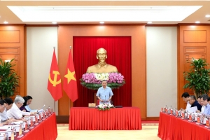 Tổng Bí thư, Chủ tịch nước Tô Lâm chủ trì làm việc về công tác chuẩn bị sơ kết 1 năm vận hành chính quyền 3 cấp