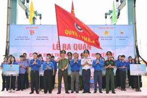 Sôi nổi Lễ ra quân Chiến dịch Thanh niên tình nguyện hè năm 2026 tại Hải đoàn 32
