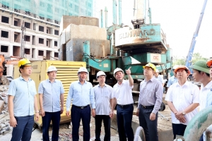 Nghệ An tập trung nguồn lực hoàn thiện các tòa nhà tái định cư CT3A, CT3B tại phường Thành Vinh