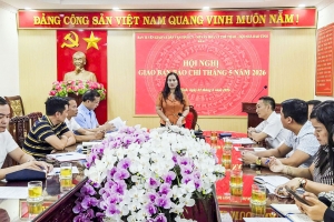 Giao ban báo chí tháng 6: Báo chí đồng hành cùng sự phát triển của tỉnh Ninh Bình