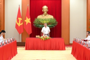 Tổng Bí thư, Chủ tịch nước Tô Lâm chủ trì làm việc với Ban Tổ chức Trung ương
