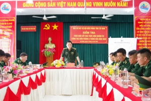 Bộ đội Biên phòng Tây Ninh kiểm tra toàn diện kết quả thực hiện nhiệm vụ công tác Biên phòng