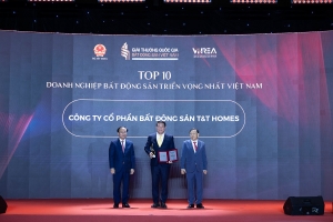 T&T Homes lập “cú đúp” tại Giải thưởng Quốc gia Bất động sản Việt Nam lần thứ II
