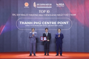 Thanh Phú Centre Point được vinh danh tại Giải thưởng Quốc gia Bất động sản Việt Nam