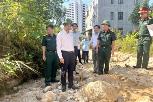 Quảng Ninh: Kiểm tra công tác phòng, chống ngập lụt trước mùa mưa bão