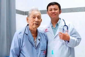 Bệnh viện Đa khoa Quốc tế S.I.S Cần Thơ cứu sống cụ ông 94 tuổi nguy cơ vỡ phình động mạch chủ ngực