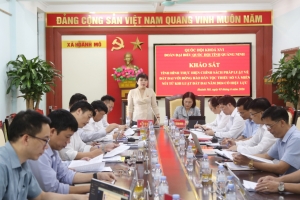 Quảng Ninh: Khảo sát việc thực hiện chính sách, pháp luật về đất đai tại xã Hoành Mô