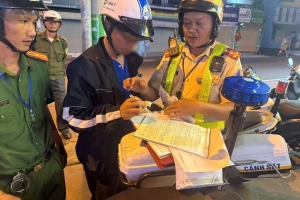 TP. HCM tổng kiểm tra, phát hiện hơn 21.900 trường hợp vi phạm nồng độ cồn