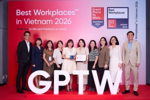 Amway Việt Nam tiếp tục khẳng định thương hiệu, vị thế trong Top nơi làm việc hàng đầu năm 2026