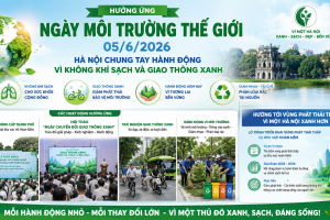 Hà Nội hành động vì môi trường, hướng tới không khí sạch và giao thông xanh