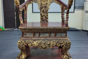 Hoàn thành phục chế Bảo vật quốc gia “Ngai vua triều Nguyễn”