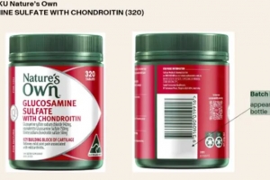 Cảnh báo khẩn: Thu hồi hai sản phẩm thực phẩm chức năng Nature’s Own do nguy cơ lẫn mảnh kính