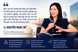 Lãnh đạo Alphanam: Doanh nghiệp bất động sản cần được "cởi trói" để đổi mới sáng tạo