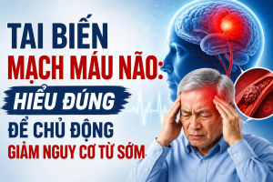 Tai biến mạch máu não: Hiểu đúng để chủ động giảm nguy cơ từ sớm