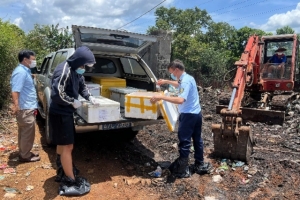 Đắk Lắk: Tiêu huỷ 120kg thịt lợn kinh doanh trái phép