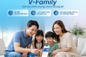 Gắn kết gia đình, mở khóa đặc quyền cùng V-Family của VietinBank