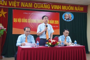 Khóa Việt - Tiệp tổ chức thành công Đại hội đồng cổ đông thường niên năm 2026
