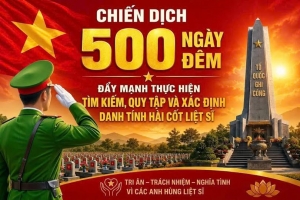 Tuyên Quang: Phát động "Chiến dịch 500 ngày đêm" tìm kiếm, quy tập và xác định danh tính hài cốt liệt sĩ