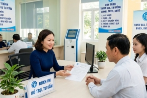 Quy trình hỗ trợ, tư vấn tham gia, thụ hưởng bảo hiểm xã hội, bảo hiểm y tế